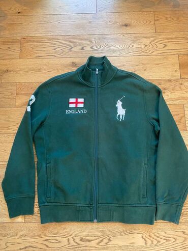Толстовки: Зип олимпийка Polo ralph lauren england
оригинал 
Размер: L
Сост:9/10