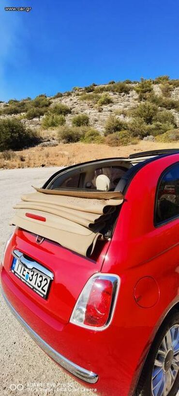 Fiat: Fiat 500: 1.2 l. | 2010 έ. 125448 km. Καμπριολέ — 6