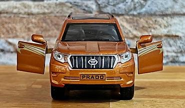 oyuncaq 2107: Oyuncaq model avtomobil – Land Cruiser Prado (portağal rəng) - — 2