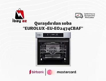 airfry: Quraşdırılan soba "EUROLUX -EU-EO2474CBAF"Quraşdırılan Soba Eurolux — 1