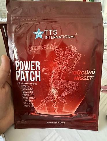 hell dermanlari: TTS International Power Patch – enerji və fokus üçün transdermal bant — 1