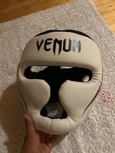 şuadan qoruyan eynək: Venum markalı boks/MMA üçün üz qoruyucu kaska - Tip: Tam üz — 1