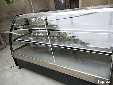 Soyuducu avadanlığı: Vitrin soyuducusu – 2 metr - Ölçü: 2 m uzunluq - Şüşə ön panel, qövs — 6
