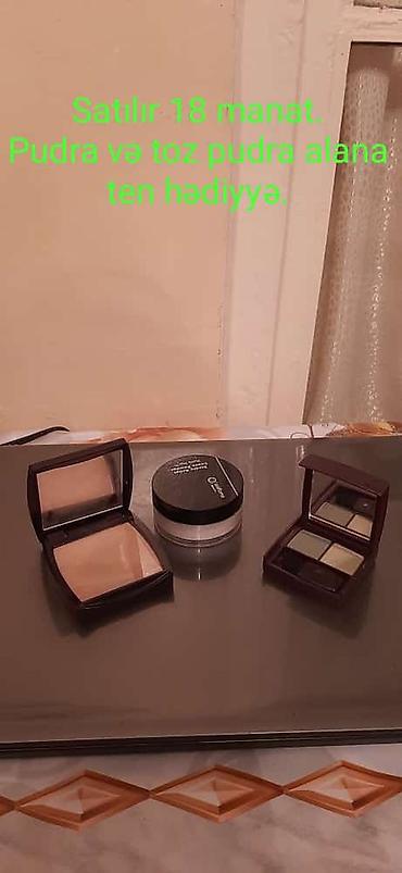 original ətirlər: Oriflame kosmetika və ətir məhsulları - Pudra + toz pudra seti — 1