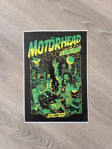 kino sekilleri: Постер Motörhead Размер: 14.5 x 20.5 см ————————————————————— Poster — 1