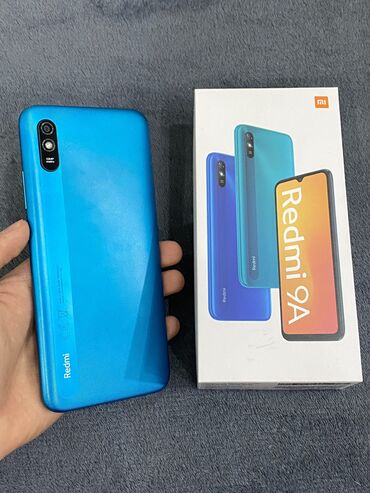 redmi 6x: Redmi, Redmi 9A, Б/у, 32 ГБ, цвет - Синий, 2 SIM