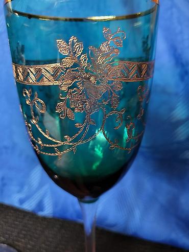 casa coca cola: Case kristal za dvoje Bohemija vinske iz 1960/70te godine. Case za — 4