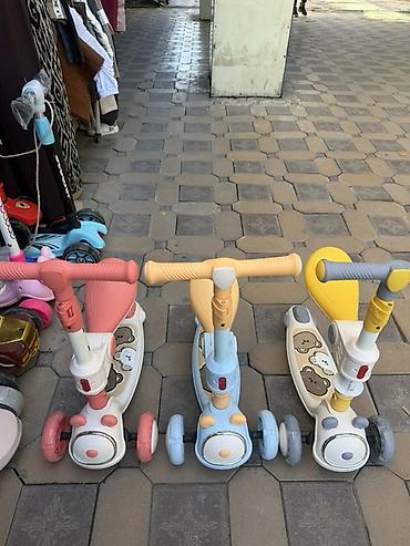 Детские самокаты: Детский самокат, Трёхколёсный — 7