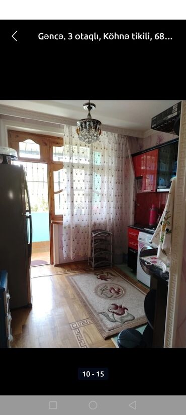 Köhnə tikili: Gəncə, 3 otaqlı, Köhnə tikili, 68 kv. m — 12