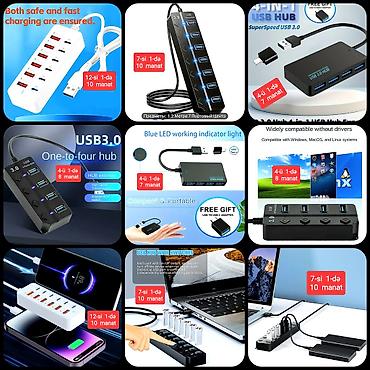 Digər ehtiyat hissələri: Çoxfunksiyalı KART OXUYUCU ADAPTERİ. SD, TF, CF kartları, eləcə də — 3