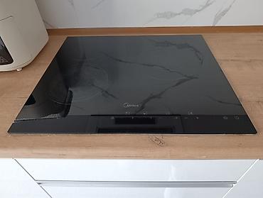 Стеклокерамическая варочная панель Midea, встраиваемая, черная - 4
