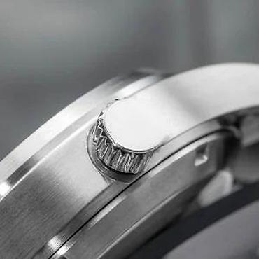 Ručni satovi: ADDIESDIVE AD2070 - 39mm - Plava / Koža - Seiko Automatik ADDIESDIVE — 9