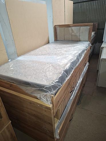 bunk bed: Односпальная кровать, Новый, С матрасом, длина - 200 см — 10