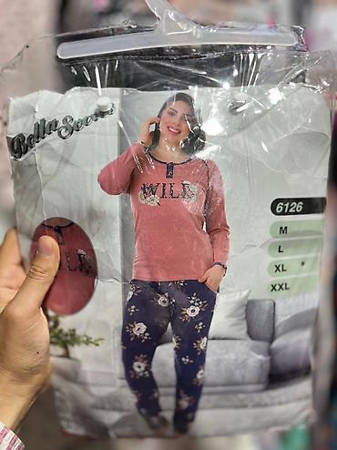 Пижамы: Пижама, Хлопок, Турция, Все размеры — 6