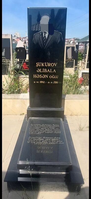 Başqa xidmətlər: Hər növ mərmər qranit Qəbir daşlarının sifarişi qəbul — 24