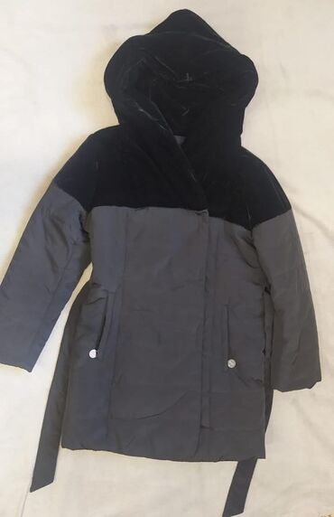 button куртка двухсторонняя: Куртка подростковая демисезонная 42размер - Цвет: двухцветный —