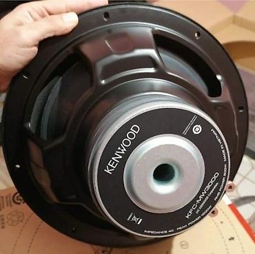 ucuz qaz peci: Idyal veziyetdedi az islenib Kenwood KFC-MW3000 subwoofer - Növ — 2