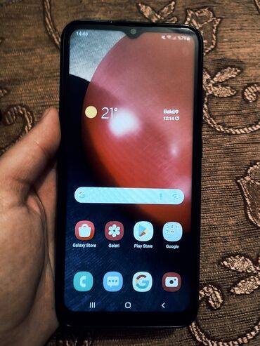 gəncədə telefon satışı: Samsung A02 S, 32 ГБ, цвет - Черный, Face ID