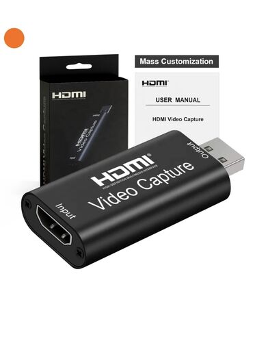 kompüter ekran: HDMI to USB 1080p Video Streaming and Capture card USB Hdmi 👉Max