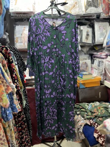 Халаты: Летний халат 100%хлопок. Размеры 42 до 60 Адрес: рынок Орто-Сай — 16