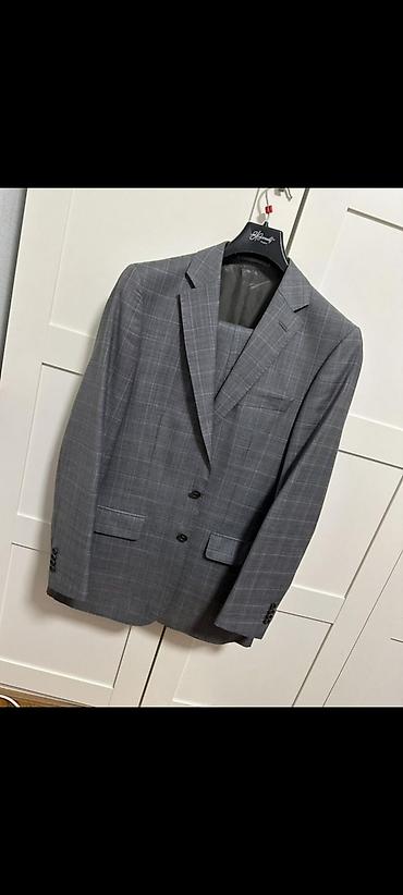 Костюмы: Серый пиджак Barelli Premium Original 100% носил пару раз качество — 1