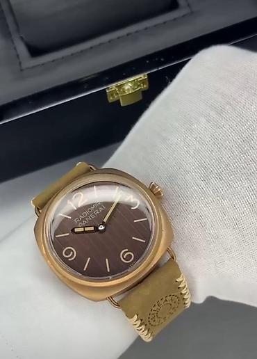 bakı saat: Panerai Radiomir bronz qol saatı - Korpus: bronz, yastımsı “cushion” — 4