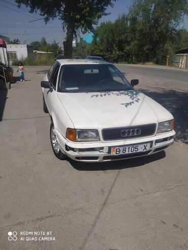 паст б4: Audi 80: 1992 г., 2 л, Бензин, Седан