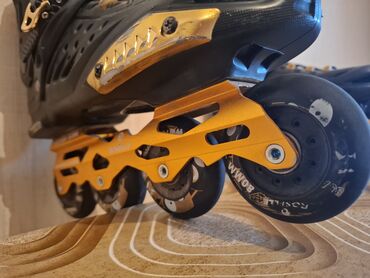 Roliklər: Şəhər sürüşü üçün inline konki (rolik) - Sərt xarici qəfəsli, iç — 4