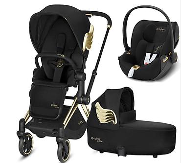 мир колясок: Коляска, Cybex, цвет - Черный, Б/у — 1