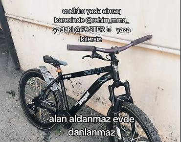 velosipet satilir: Velosiped – VELGANG/VELOGANG TB310 dağ tipli - Rəng: qara göy — 3