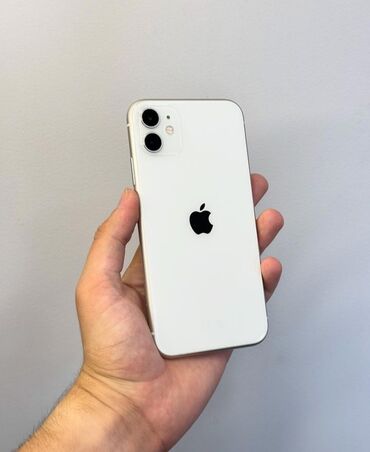 Apple iPhone: IPhone 11, 128 GB, Ağ, Face ID