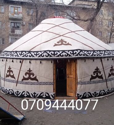 Аренда юрт: Аренда юрты, Каркас Деревянный, 85 баш, С полом, Самовар, Стол — 2