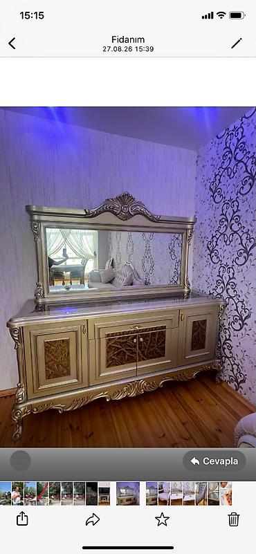Dəst şəkildə və ayrı ayrı satılır Stol stul 900 manat Tivi stend lalafo.az -da Dəst şəkildə və ayrı ayrı satılır Stol stul 900 manat Tivi stend
