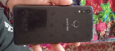 Samsung: Samsung A10s, Б/у, 32 ГБ, цвет - Черный, 1 SIM, 2 SIM