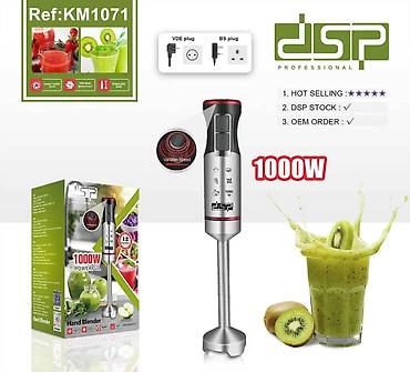 Блендеры: №: 1566 Məhsulun adı: Blender DSP KM1071 1000W Brend: DSP Kateqoriya — 1