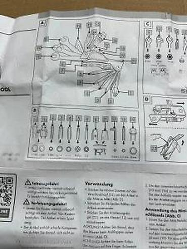 Setovi ručnog alata: CRIVIT multifunkcionalni alat za bicikle Kompaktan sklopivi set od — 13