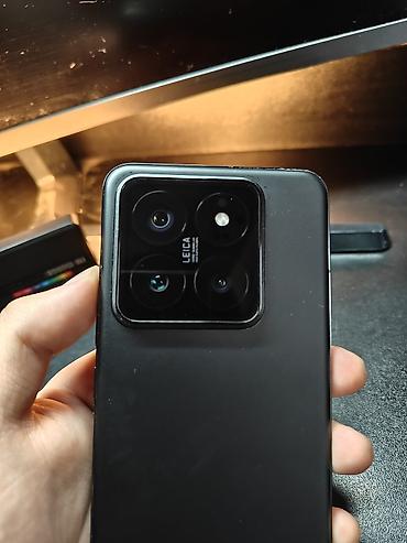 note 14: Xiaomi, 14 Pro, Б/у, 256 ГБ, цвет - Черный, 2 SIM — 5