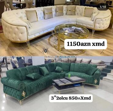 Kreslolar: Künc divan, Yeni