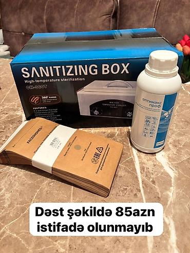 dirnaq seti: Manikür üçün professional avadanlıq və alətlər: - Sterilizasiya — 1