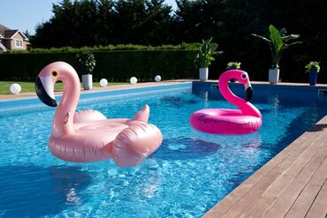 baseyn sekilleri: Su matraslari flamingo intex