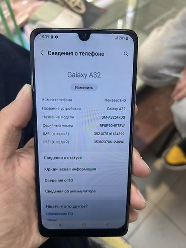 самсунг галакси 32: Samsung Galaxy A32, модель SM-A325F/DS. Смартфон в голубом цвете с — 3