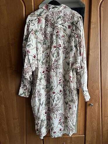 kətan köynək: Gündəlik don, Midi, H&M, L — 4