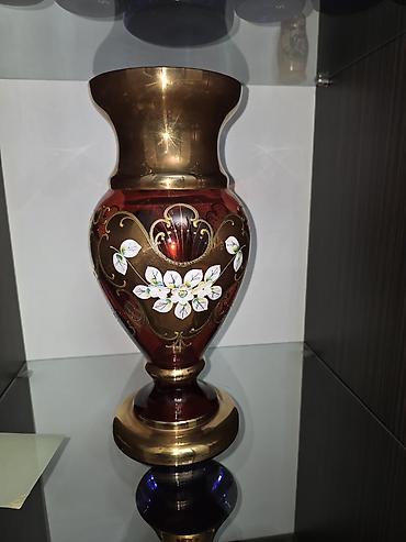 Вазы: Одна ваза, Богемское стекло — 3
