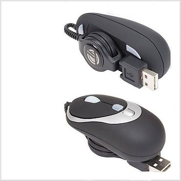 e book: Мышка Мышь Targus AMU25EU с Автоматическим Сматыванием Кабеля (USB) – — 1