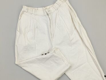 bluzki do bialych spodni: Spodnie 3/4 Damskie, S, stan - Dobry