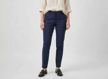 Women's Pants: Lc Waikiki, Spodnie materiałowe damskie, rozmiar S