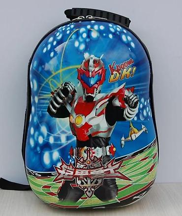 Rančevi, torbe i koferi: Dečji ranac sa 3D motivom superheroja - Tvrđa 3D prednja strana sa — 3
