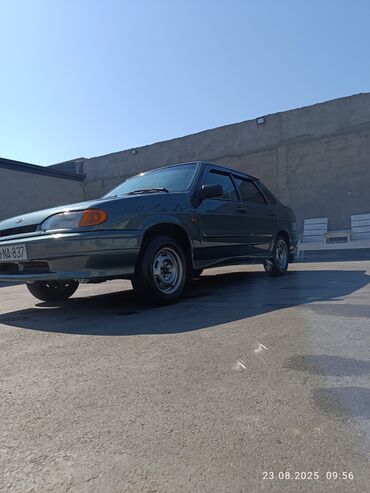 VAZ (LADA): Model: Lada Samara (VAZ-2115) sedan Rəng: Tünd yaşıl/boz metalik — 3