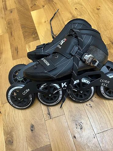 İdman və istirahət: Sürət konkisi – ROLLER BLADE ROMI (speed skates) 40 razmer - Üç — 2