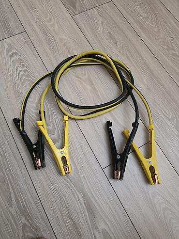 akkumulator: Avtomobil üçün start kabelləri (krokodillər) - 2 ədəd kabel dəsti — 1